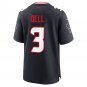 Men's and Youth Tank Dell Navy Houston Texans Game Jersey