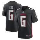 Men's and Youth Younghoe Koo Black Atlanta Falcons Team Game Jersey