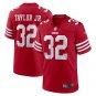 Men's and Youth Patrick Taylor Jr. Scarlet San Francisco 49ers Team Game Jersey