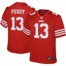 Men's and Youth Brock Purdy Scarlet San Francisco 49ers Game Jersey