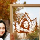 Leaf Carving Art, Personalized Gifts, Custom Leaf Carving Photos, Personalized Leaf Photos