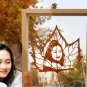 Leaf Carving Art, Personalized Gifts, Custom Leaf Carving Photos, Personalized Leaf Photos