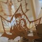 Leaf Carving Art, Personalized Gifts, Custom Leaf Carving Photos, Personalized Leaf Photos