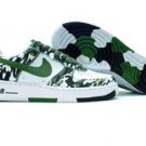 Nike Air Force 1 Low (white / green camouflage)