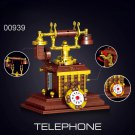 Building Blocks MOC Creative Vintage phone DIY Plastic Bricks Children Toys