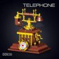 Building Blocks MOC Creative Vintage phone DIY Plastic Bricks Children Toys