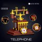 Building Blocks MOC Creative Vintage phone DIY Plastic Bricks Children Toys