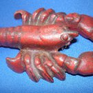 Free Shipping Vintage Pot Metal Cape Cod Maine Lobster Paperweight