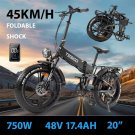 SEEKER Foldable Electric bicycle 750W 48V 17.5AH Maximum speed 45KM/H adults