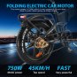 Electric bicycle 750W 48V 17.5AH Maximum speed 45KM/H adults Professional shock absorber