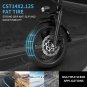 400W dual disc brake adult foldable electric bicycle with seat and basket 14 inches 48V 10.4Ah 22