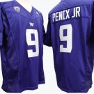 Men's Washington Huskies #9 Michael Penix Jr.Purple White Stitched Jersey