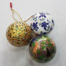 Hanging balls.