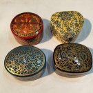 Ring boxes.