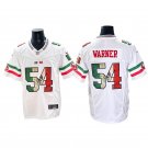 2026 Men's San Francisco 49ers 54 Fred Warner Mexico White Stitched Jersey