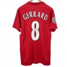 04-05 Gerrard jersey printed Retro sign shirt