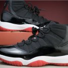 Jordan 11 Retro Playoffs Bred (2019) Black/Red