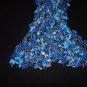 Fun, Nubby scarf, Blue, Blue, Blue