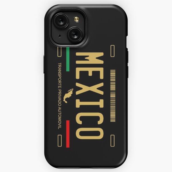 2024 Design Mexico Mexican License Plate Phone Case & Cover iPhone Tough