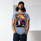 Old Glory Stance - Donald Trump · Comic Legend Denim Tee