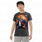 America First - Donald Trump &Acirc;&middot; Action Hero Denim Tee