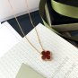 Alhambra Red Four Leaf Lucky Necklace For Women Girls