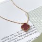 Alhambra Red Four Leaf Lucky Necklace For Women Girls
