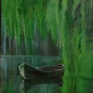 Painting 50 x 70 cm "Oblivion", modern painting, acrylic, canvas, 2024
