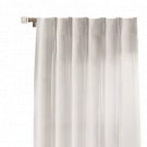 Curtain Panel Ivory 34"x108" Light Filtering Pebbled Satin