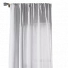 2pk 54"x84" Light Filtering Farrah Curtain Panels White
