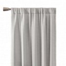 50"x95" Blackout Henna Window Curtain Panel White
