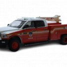 Diecast 2018 Dodge Ram 3500 FDNY NYC Crane Fire Truck Dually 1:64 Model