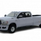 2020 White Dodge Ram 3500 Dually Laramie Truck 1:64 Scale Diecast Model