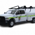2018 Dodge Ram 3500 Pickup Truck w/ Ladder Rack Dually 1:64 Scale Diecast Model