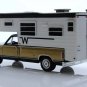 1990 Dodge Ram D250 1st Gen Pickup RV Camping Truck 1/64 Diecast Model Black