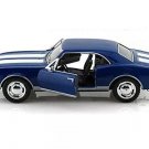 New 5" 1967 Blue Chevrolet Camaro Z/28 diecast model chevy toy 1:37