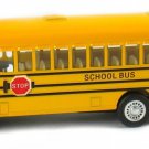 New 5" School Bus Model Toy Pull Back Action w/ openable doors Diecast