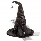 Witch Hat w/ Hanging Spider Halloween Table Centerpiece