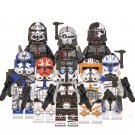 8PCS\Lot Star Wars Clone Wars Bad Batch/Clone Force 99 and Other Clone Troopers Minifigures Toys