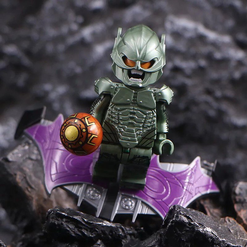 Green Goblin Marvel DC Super Heroes Custom Minifigures Toys