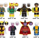 8 PCS / LOT Jean Grey Storm Morph Gladiator Sunspot Wolverine Bastion X-Men Minifigures Toys