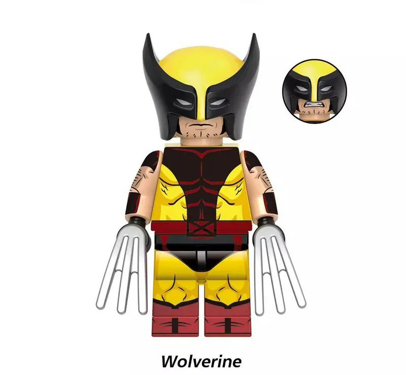 Wolverine X-Men DC Super Heroes Minifigures Toys