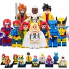 10pcs X-Men Wolverine Cyclops Jean Grey Magneto Gambit Jubilee Minifigures Set