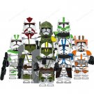 8pcs Star Wars Commander Cody Appo Doom the 442nd Battalion Minifigures Toys