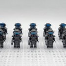 10pcs Star Wars Republic Clone Commandos Night Ops Custom Minifigures