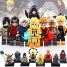 8pcs Naruto Series Killer Bee Kabuto Orochimaru Minato Hashirama Minifigures Toy