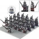 21pcs Mordor Orcs Heavy Armored Army The Lord Of The Rings Minifigures Toys