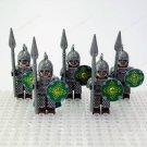 5pcs Rohirrim Soldiers Rohan Spearmen The Lord of the Rings Minifigures