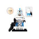 10pcs Star Waars 501st Legionn Clonne Heavy trooper Minifigures Set