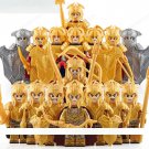 16pcs The Hobbit Mirkwood Elf Armoured Elves Royal Guard Soldiers Minifigures